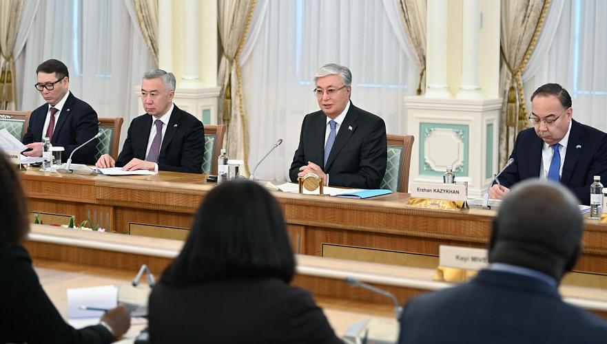 Presidents of Kazakhstan and Togo held talks in an expanded format