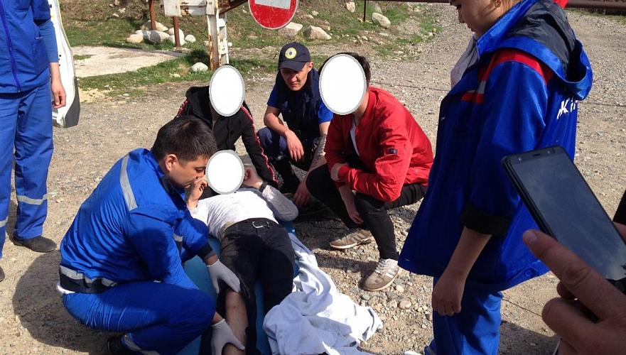 Повредившего ногу 19-летнего парня эвакуировали из урочища Кок-Жайлау