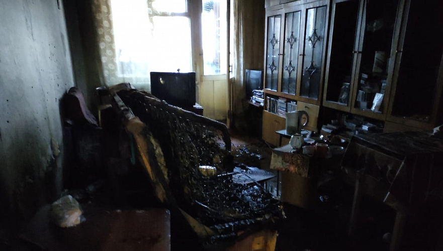 Житель Павлодара погиб в результате пожара в жилой многоэтажке