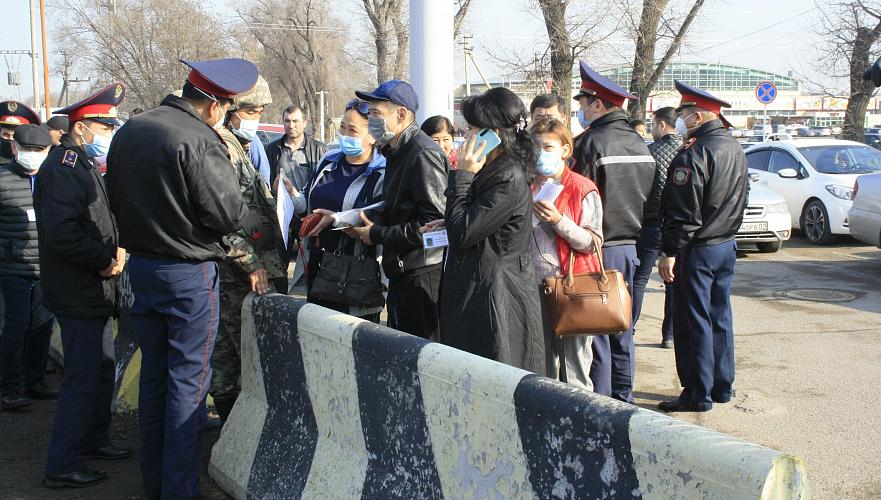 На блокпостах Алматы не будут требоваться результаты ПЦР или экспресс-тестов - акимат