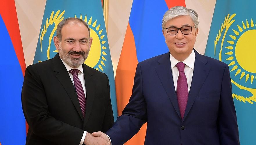 Токаев посетит с официальным визитом Армению