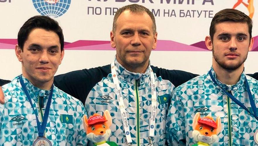 Казахстанцы стали третьими на ЭКМ по батутной гимнастике в Баку