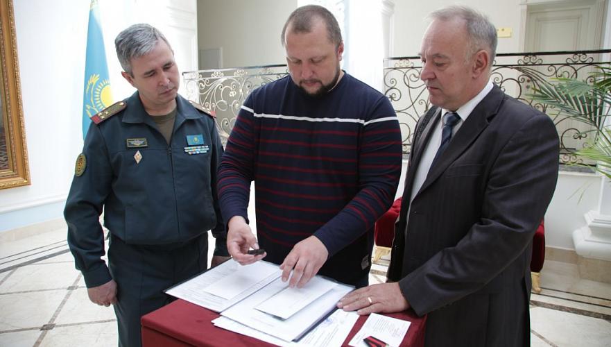 В посольстве Казахстана в России передали останки погибшего в ВОВ казахстанского солдата