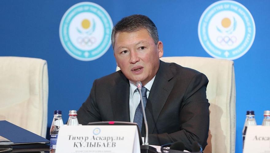 Кулибаев переизбран на должность президента НОК РК
