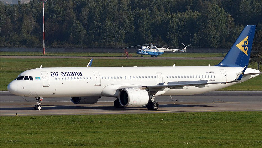 Почти на 11% снизился за год показатель пунктуальности авиакомпании Air Astana
