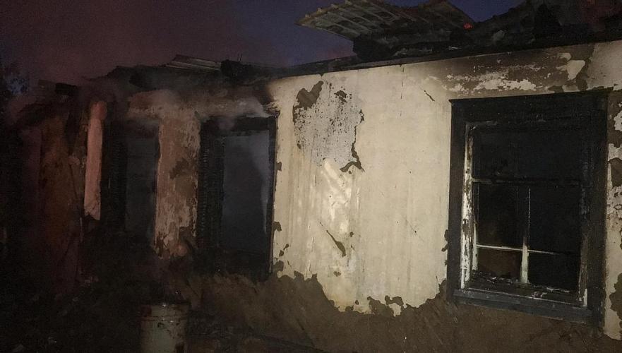 Мужчина погиб в результате пожара в частном жилом доме в Костанайской области