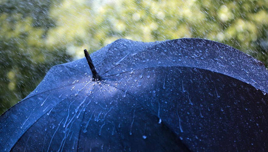 Дожди ожидаются в понедельник в Алматы и Шымкенте, в Нур-Султане без осадков