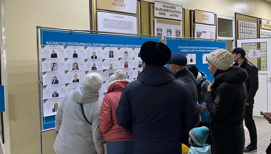 Около 47% избирателей получили бюллетени на выборах в мажилис – ЦИК