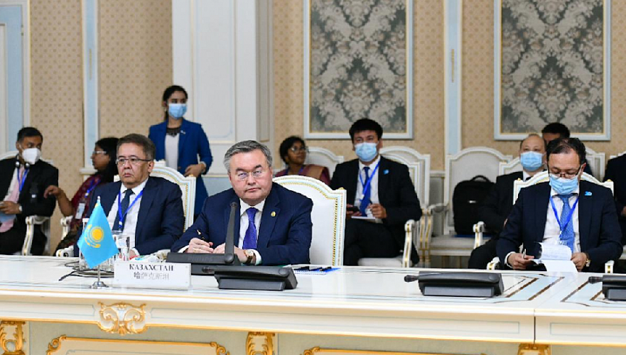 Глава МИД Казахстана принял участие в заседании контактной группы ШОС по Афганистану