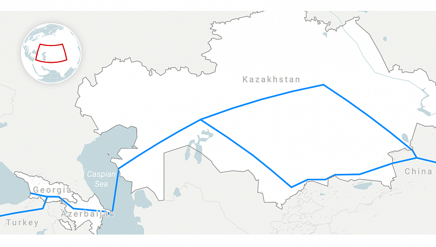 Казахстан начал использовать обходящий Россию Средний коридор для экспорта урана 