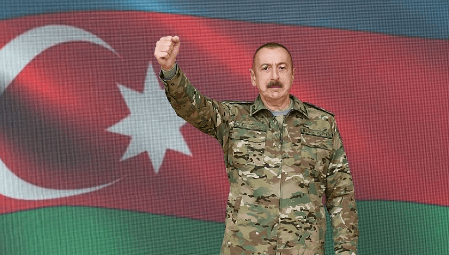 Алиев объявил об освобождении войсками Азербайджана города Шуша в Нагорном Карабахе