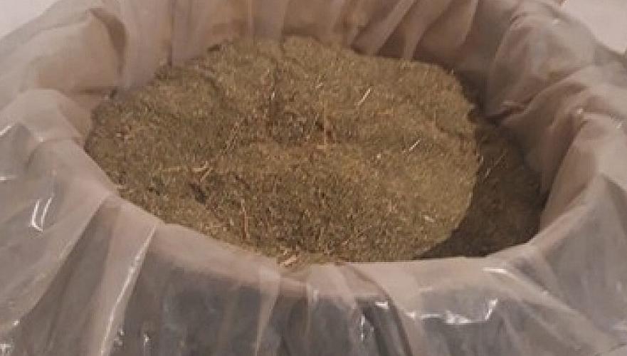 Бочку с марихуаной нашли в производственной базе в Актау