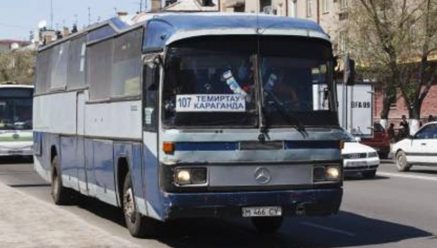 Автобусы по семи межгородским направлениям не вышли на линию в Карагандинской области