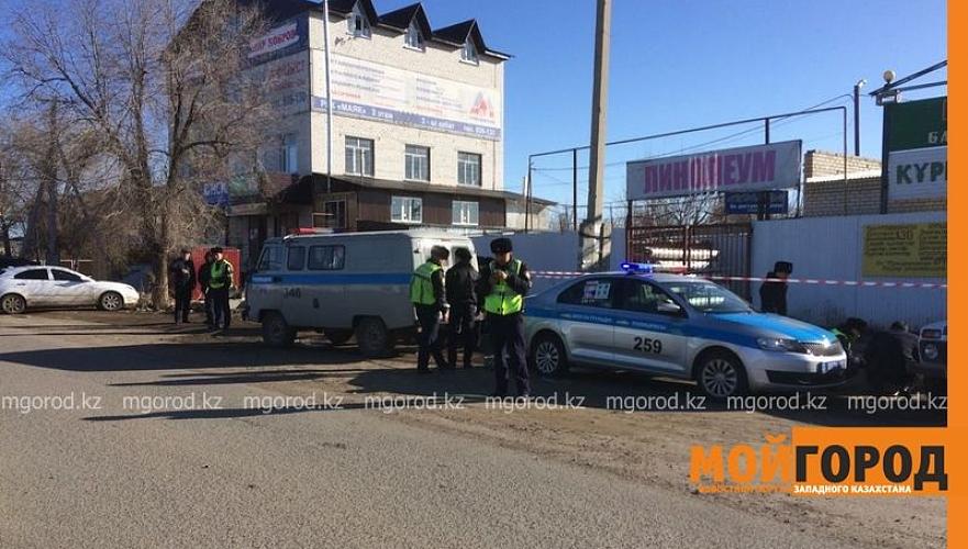 Район рынка в Уральске оцеплен из-за обнаружения тела мужчины в контейнере