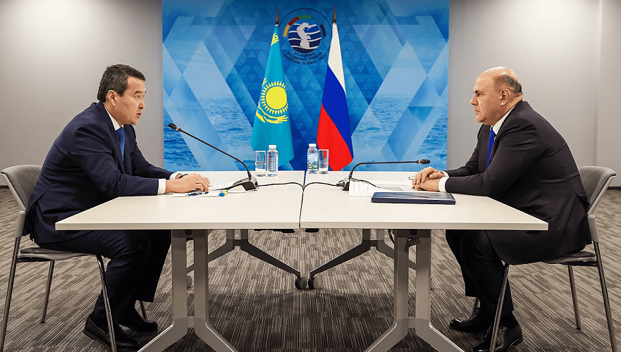 Главы правительств Казахстана и России провели переговоры в Москве