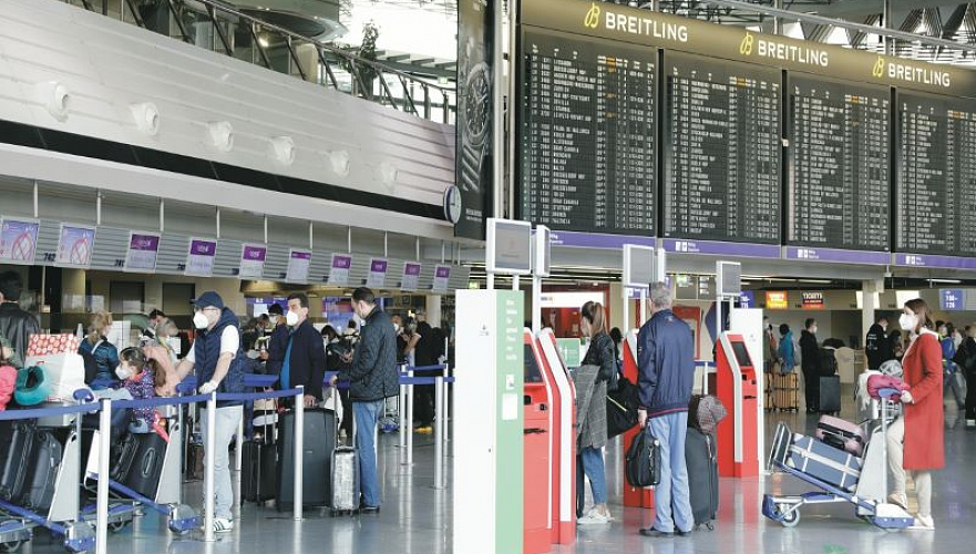 Багаж пассажиров Air Astana застрял в аэропорту Франкфурта