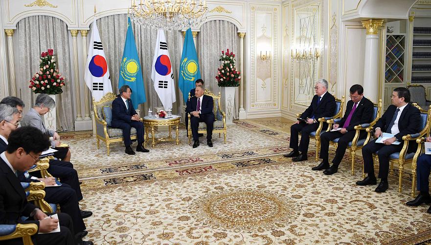 Казахстан и Корея с нуля строили экономическое и политическое сотрудничество – Назарбаев