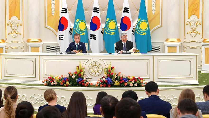 Сколько документов принято и подписано по итогам госвизита президента Кореи в Казахстан