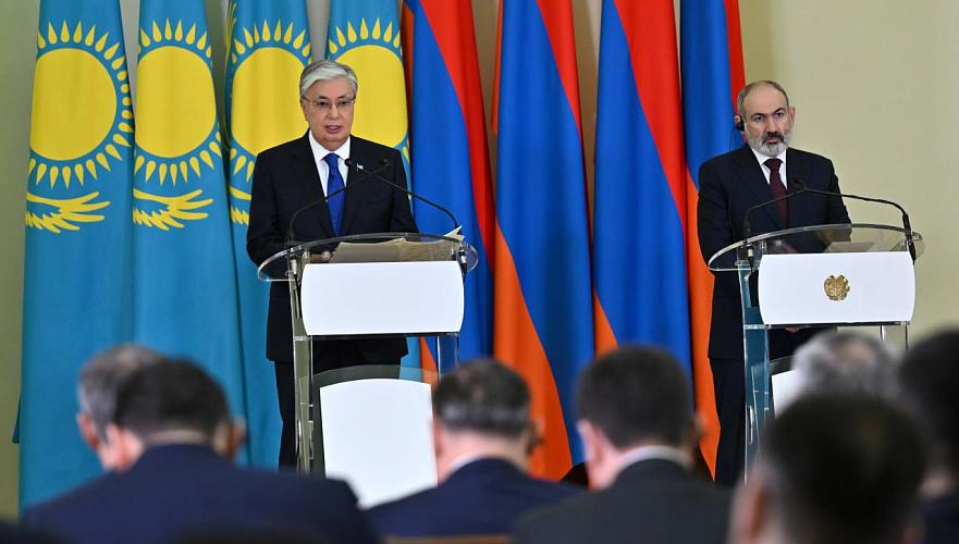Токаев: Активизация двусторонних связей Казахстана и Армении – наша общая цель