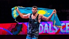 Казахстанский борец Юсуф Мациев выиграл «серебро» чемпионата Азии в Кыргызстане