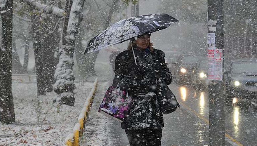 Дождь и мокрый снег ожидаются в ближайшие трое суток в большинстве областей Казахстана