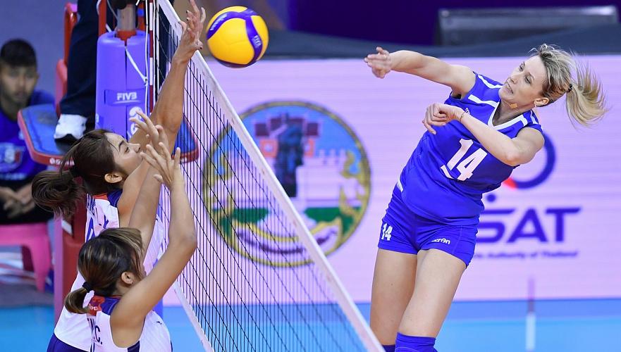 Женская команда Казахстана по волейболу взяла «бронзу» на отборочном турнире в Таиланде
