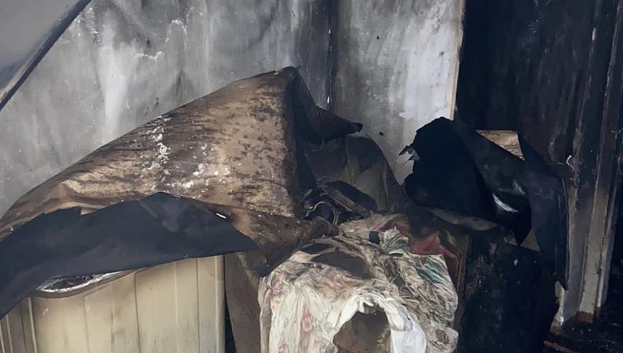 Тело женщины-инвалида обнаружили на месте пожара в Балхаше