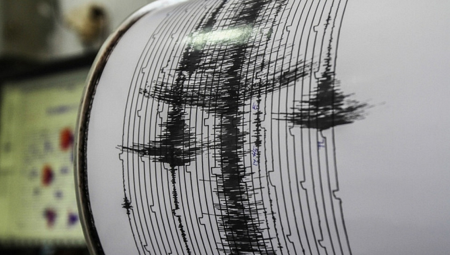 Землетрясение магнитудой 4,1 произошло в 150 км от Алматы