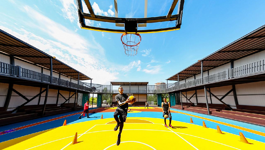 Колизей уличного спорта открыли в Нур-Султане