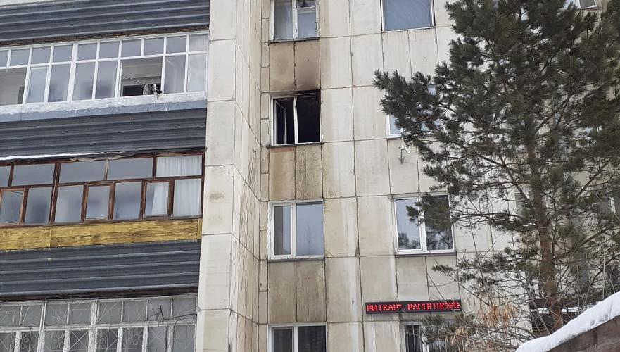 83-летняя женщина погибла при пожаре в Петропавловске