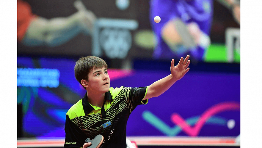 Юный казахстанец Алан Курмангалиев стал чемпионом турнира WTT Youth Contender в Польше