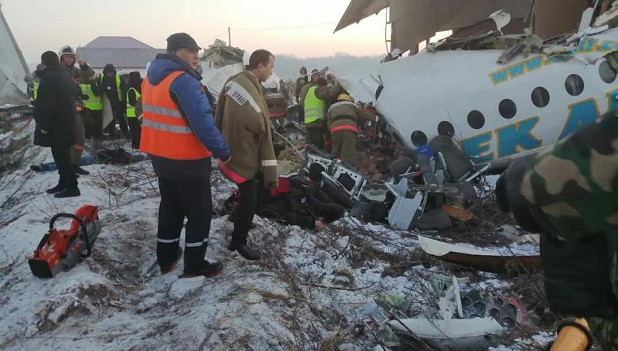 Токаев об авиакатастрофе под Алматы: Все виновные понесут строгое наказание