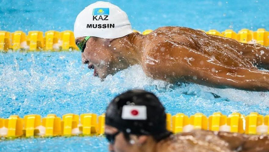 Пловец Адильбек Мусин установил новый рекорд Казахстана на ЧМ-2019 в Южной Корее