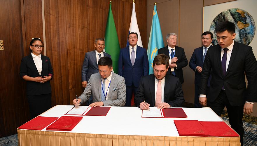 Казахстан и Татарстан договорились разработать дорожную карту по реализации совместных проектов