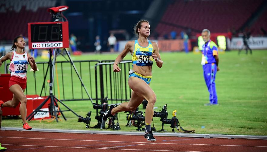 Казахстанская легкоатлетка завоевала «серебро» на чемпионате Азии в Дохе
