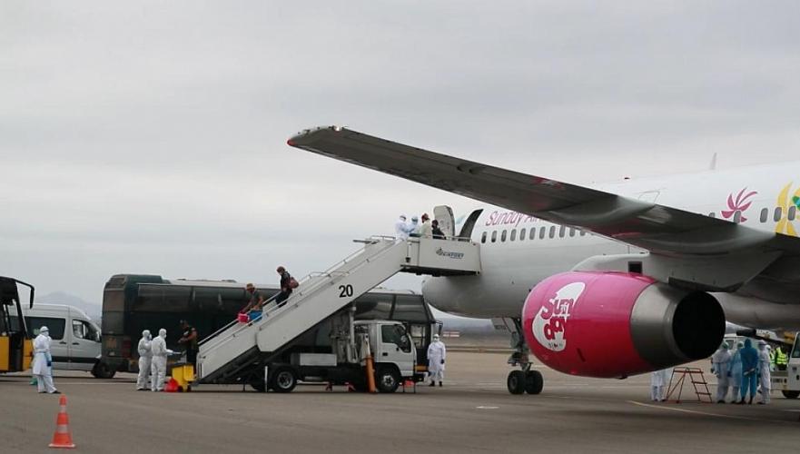 Эвакуационный авиарейс из Таиланда, Индонезии и Вьетнама прибыл в Казахстан