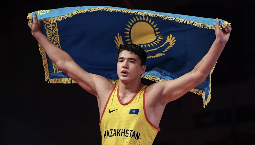 Казахстанские вольники заняли третье место в командном зачете ЧА в Иордании
