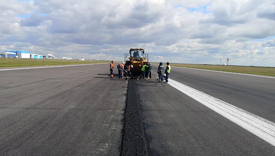 Взлетно-посадочную полосу в аэропорту Нур-Султана закроют на плановый ремонт