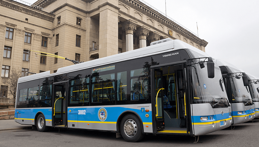 Почти Т13 млрд намерен потратить за год на покупку троллейбусов «Алматыэлектротранс»