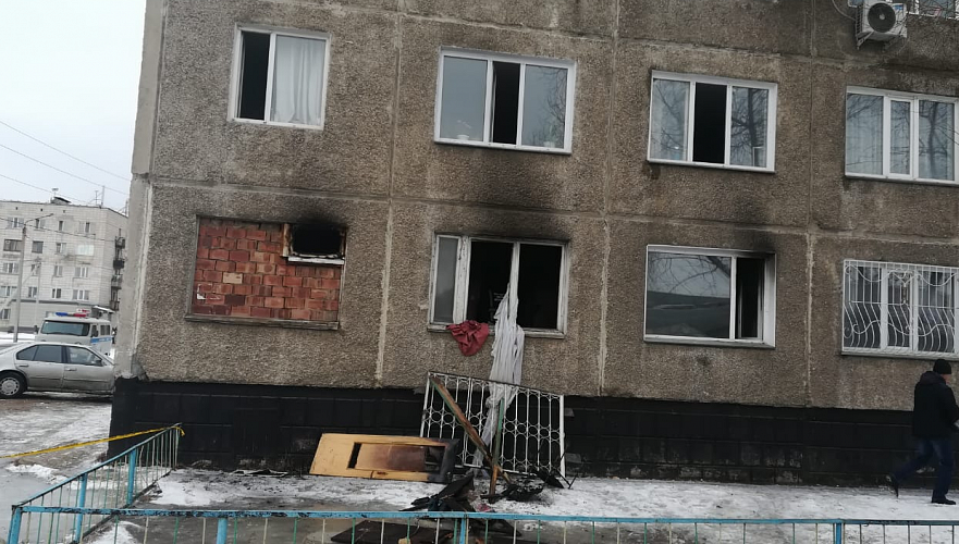 Взрыв произошел в пятиэтажном доме в Павлодаре: один человек погиб