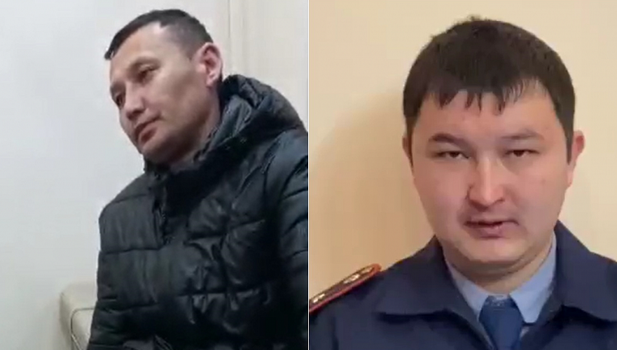 Полицейских сняли после скандального задержания «антикоровца» в Карагандинской области