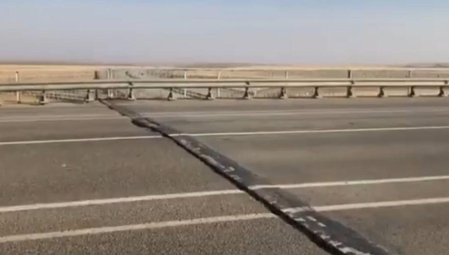 Починить «прыгающий» мост на платной трассе пообещал «ҚазАвтоЖол» после появления видео