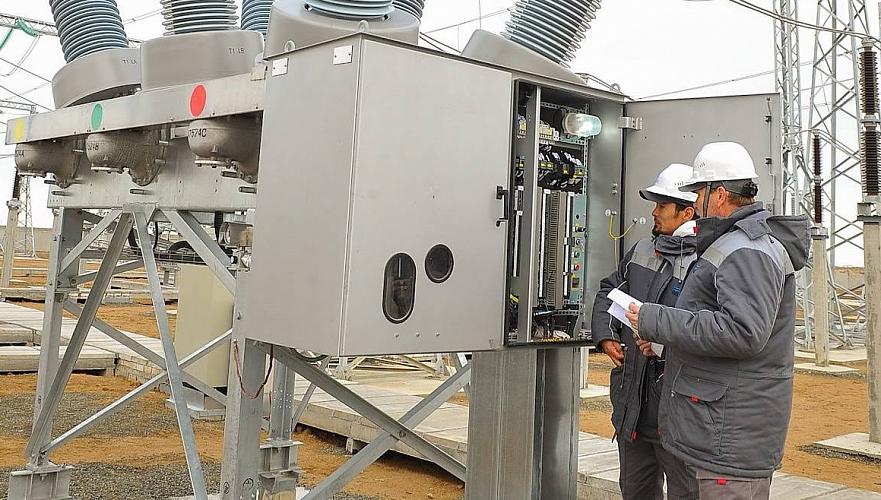 Новые ЛЭП для усиления электросети Западной зоны Казахстана запустили в Атырауской области