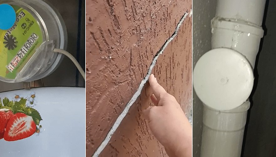 В сданной по госпрограмме в марте многоэтажке в Талдыкоргане нашли множество дефектов