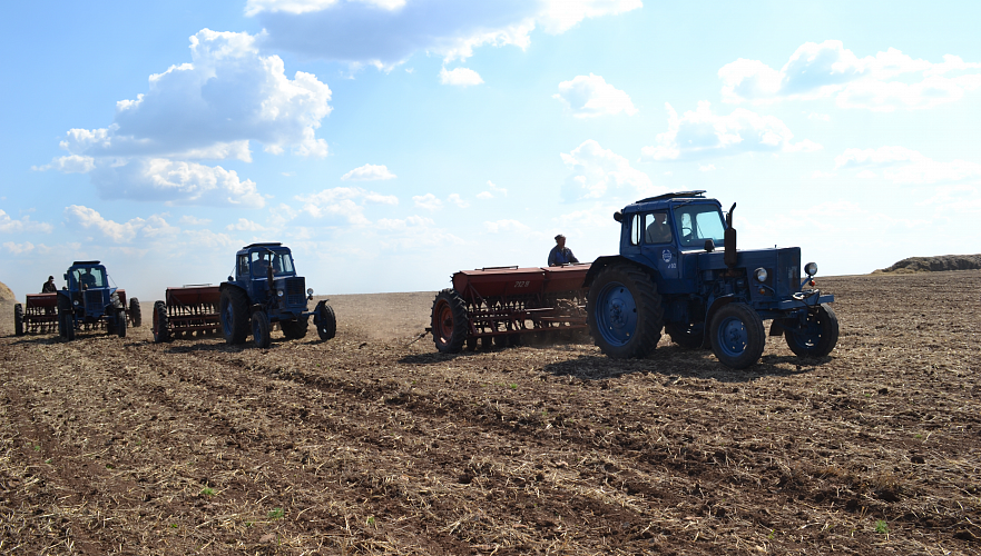 Весенне-полевые работы начались в южных областях Казахстана