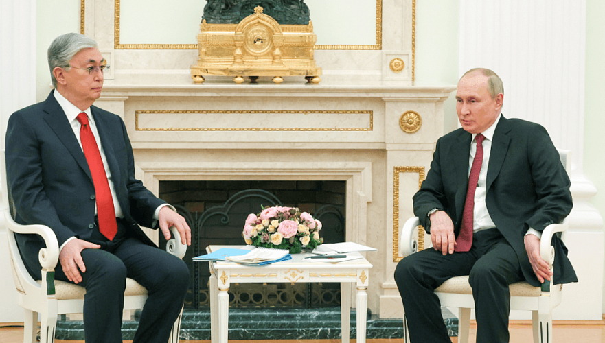 Токаев Путину: Нет основания для разочарования динамикой сотрудничества и взаимодействия