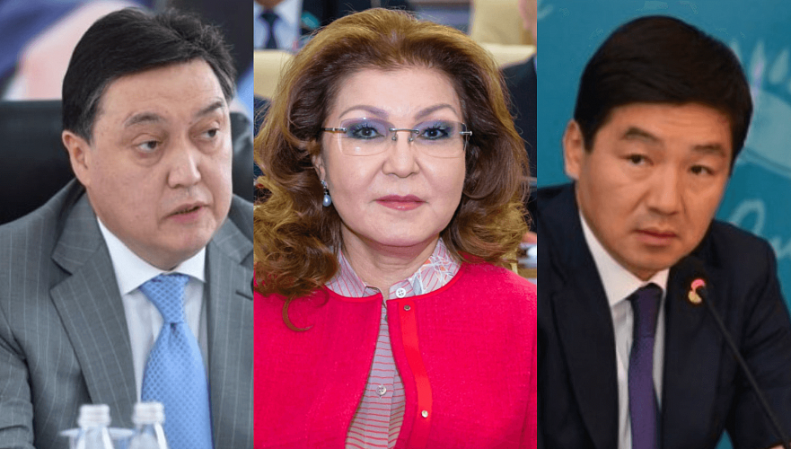 Назарбаева, Мамин, Байбек и ряд других лиц не вошли в политсовет партии Nur Otan 