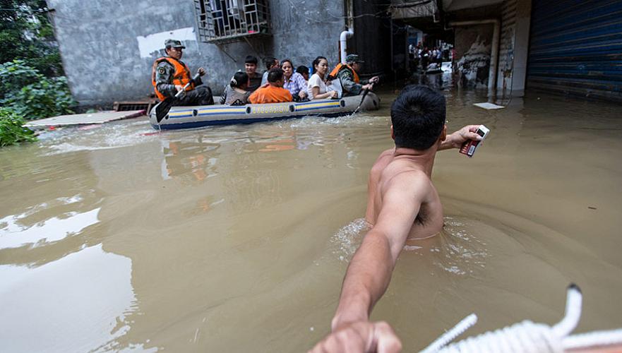 Более 100 тыс. жителей эвакуировали в провинции Китая из-за паводков
