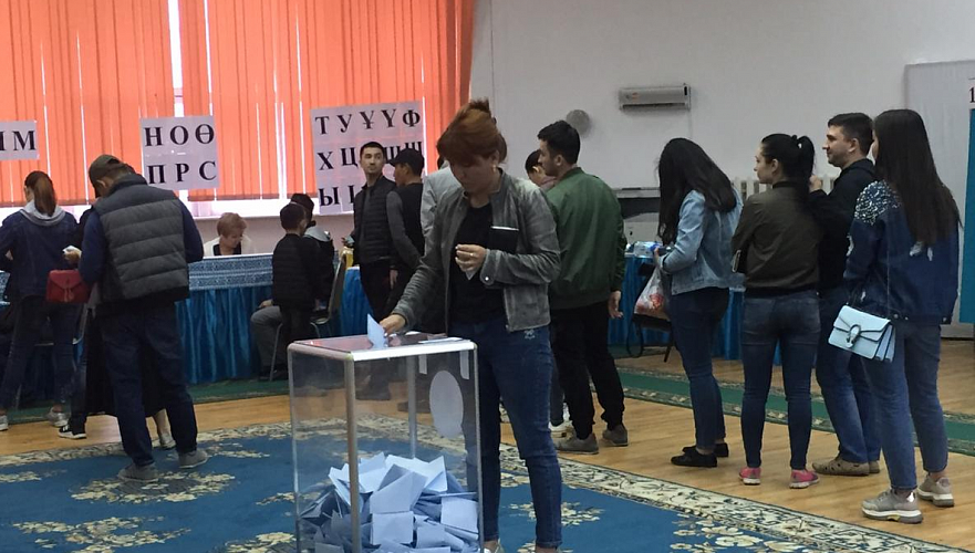 Около 52% избирателей проголосовали на выборах президента по состоянию на 14.00 – ЦИК РК