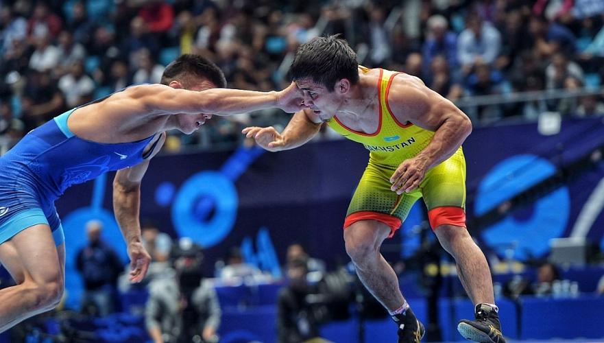 Казахстан занял второе место в командном зачете международного турнира по вольной борьбе